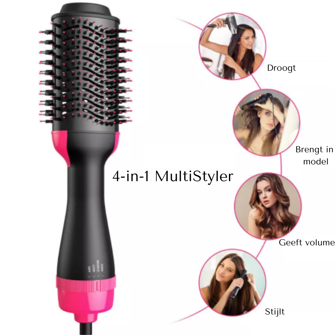 Mella ProStyle – 4-in-1 Haardroger en Stijltang