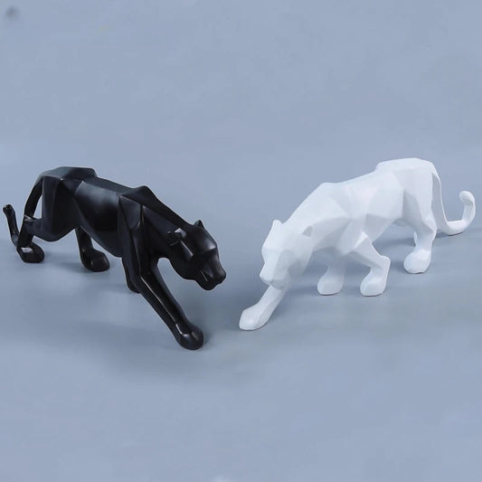 DuoPanthère Sculpturen – Luxe Interieurdecoratieset