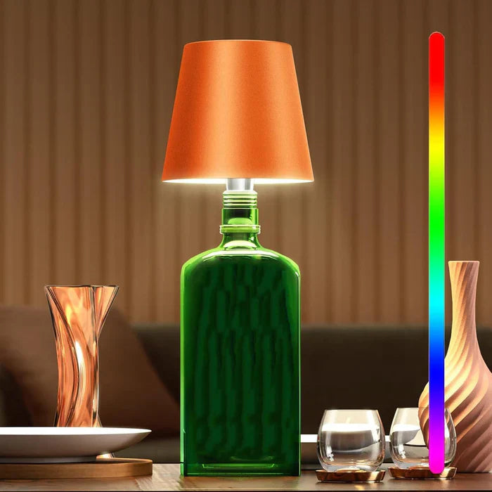 GlowBottle – Stijlvolle Draagbare LED Fleslamp
