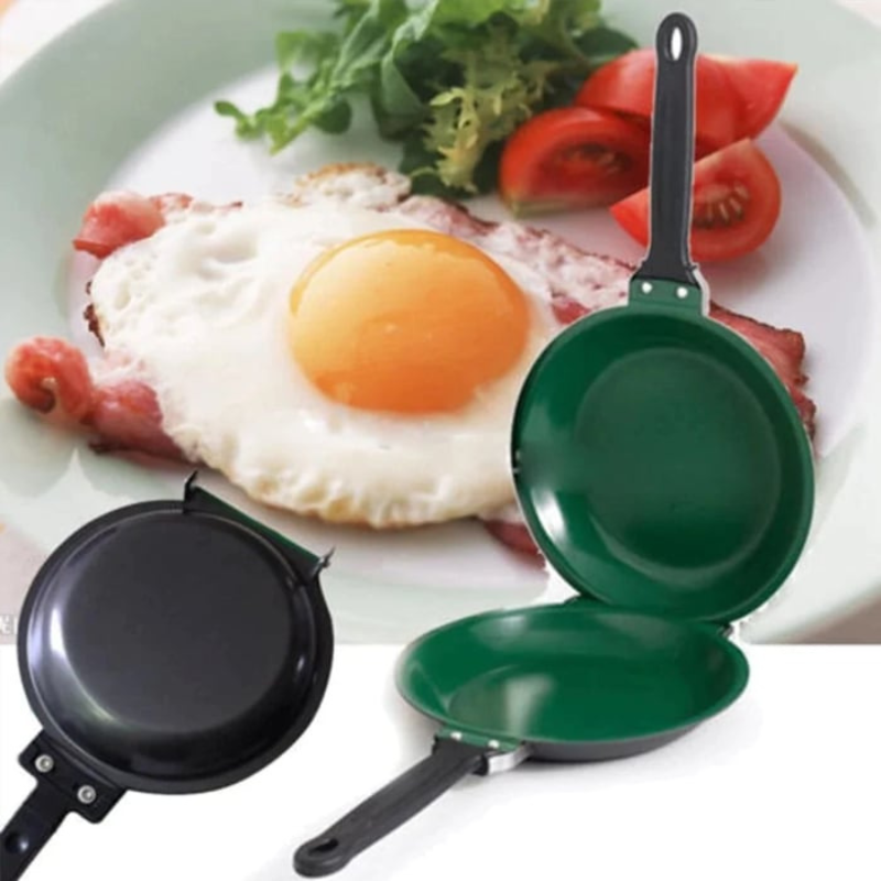 FlipMaster - Dubbelzijdige Pannenkoekenpan met Antiaanbaklaag