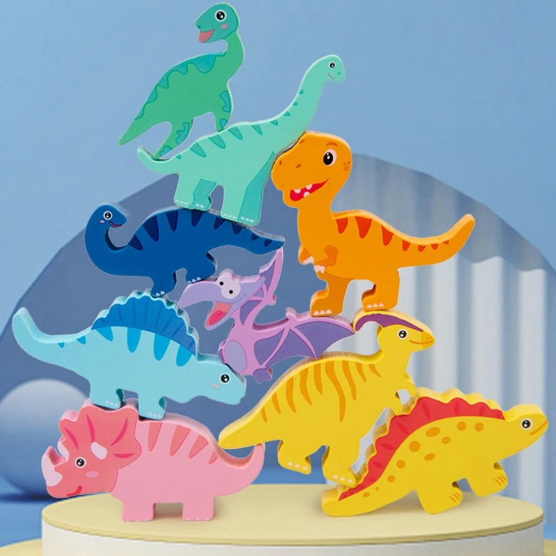 DinoStack Game – Creatief Stapelspel voor Kinderen