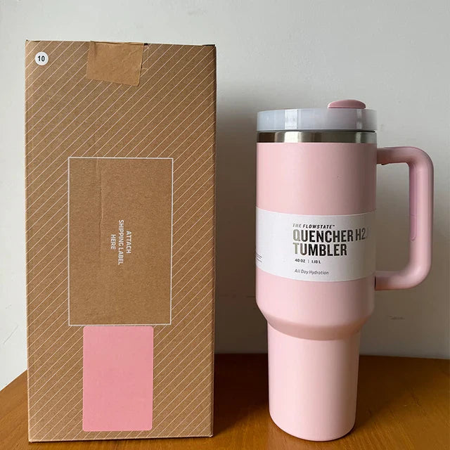 HydratePro Thermobeker – 1180ml met Innovatief FlowState Deksel