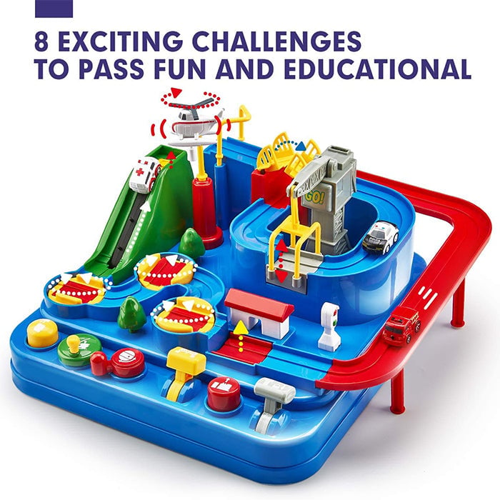RescueTrack Adventure Set – Educatief Peuterspeelgoed