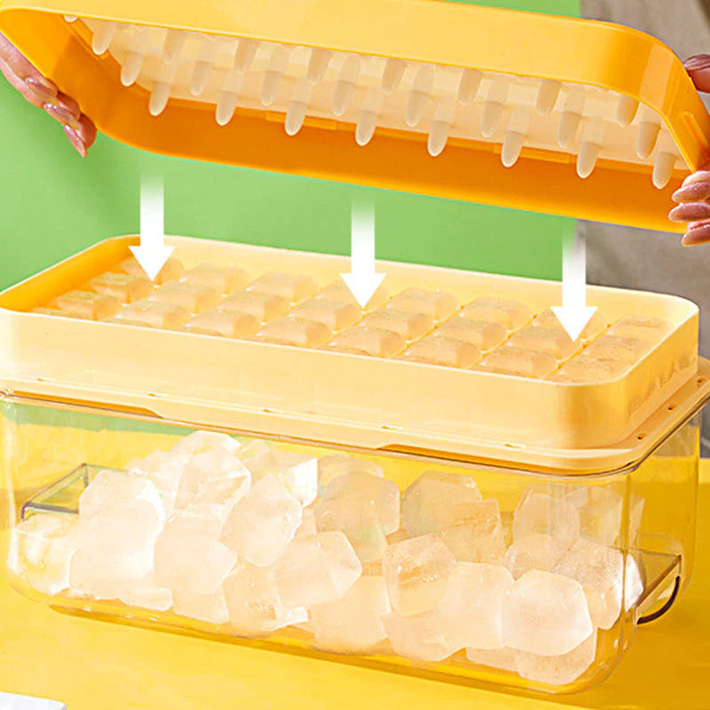 CoolCatcher – Handige IJsblokjesmaker met Ophaalbak