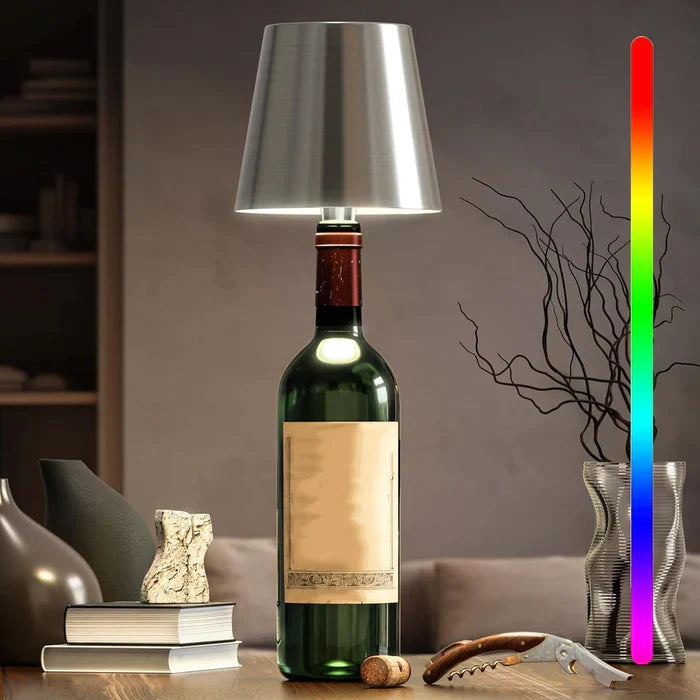 GlowBottle – Stijlvolle Draagbare LED Fleslamp