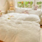 FluffCandy - Luxe Langharig Dekbedovertrek voor Winterse Warmte