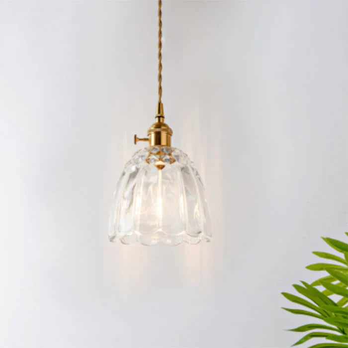 OpulentGlow Pendant – Elegante Glas Hanglamp