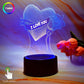 GlowCraft Lamp - 3D LED Illusie met Touch en 7 Kleuren