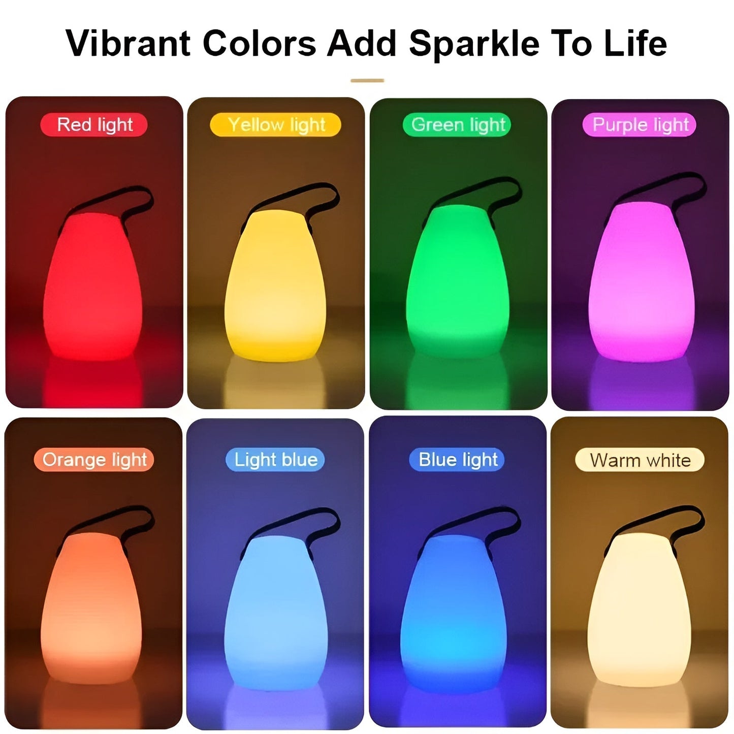 LuminaGlow Luxe LED Verlichting – Draagbaar en Waterdicht met 16 Kleuren