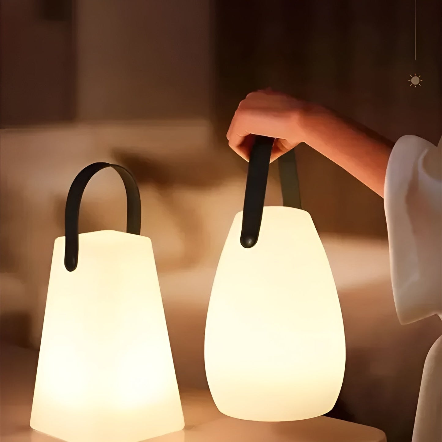 LuminaGlow Luxe LED Verlichting – Draagbaar en Waterdicht met 16 Kleuren