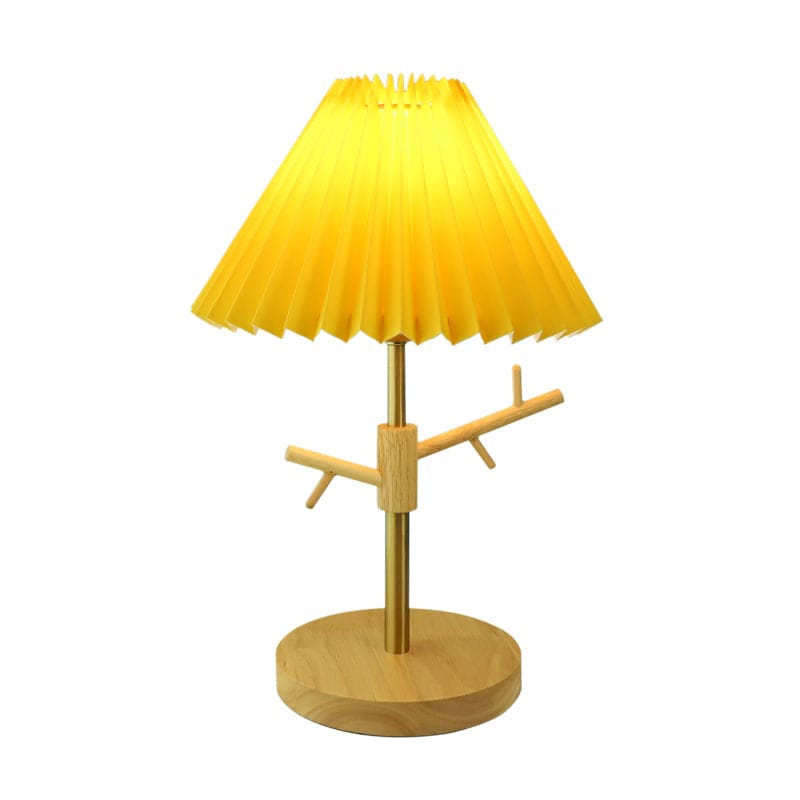 GloShine - Scandinavische Nachtlamp met Opbergplank