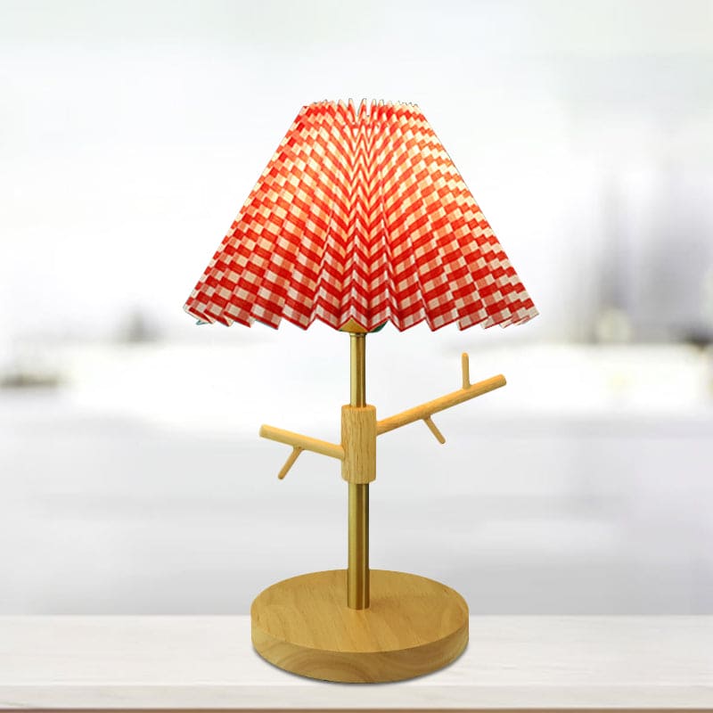 GloShine - Scandinavische Nachtlamp met Opbergplank