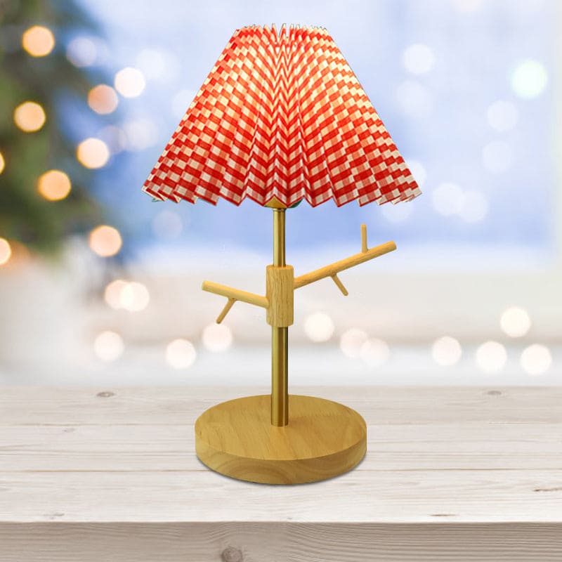 GloShine - Scandinavische Nachtlamp met Opbergplank