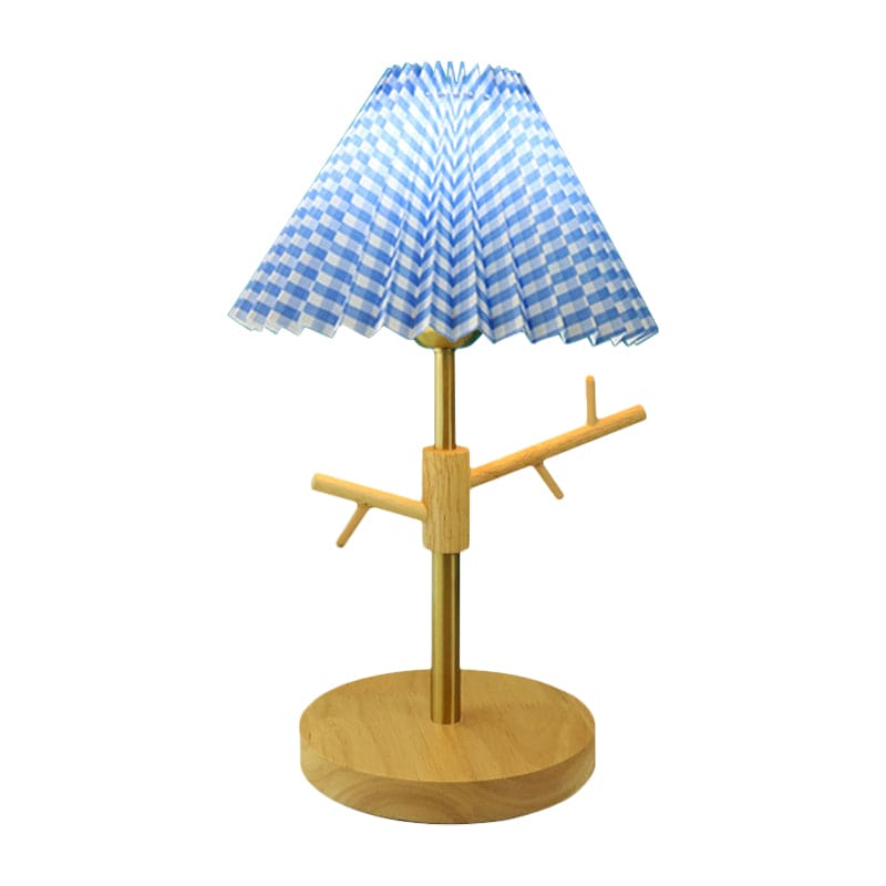 GloShine - Scandinavische Nachtlamp met Opbergplank