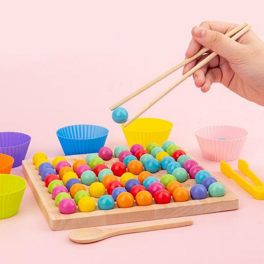 ColorMatch - Creatief Kralensorteerspel voor Tellen