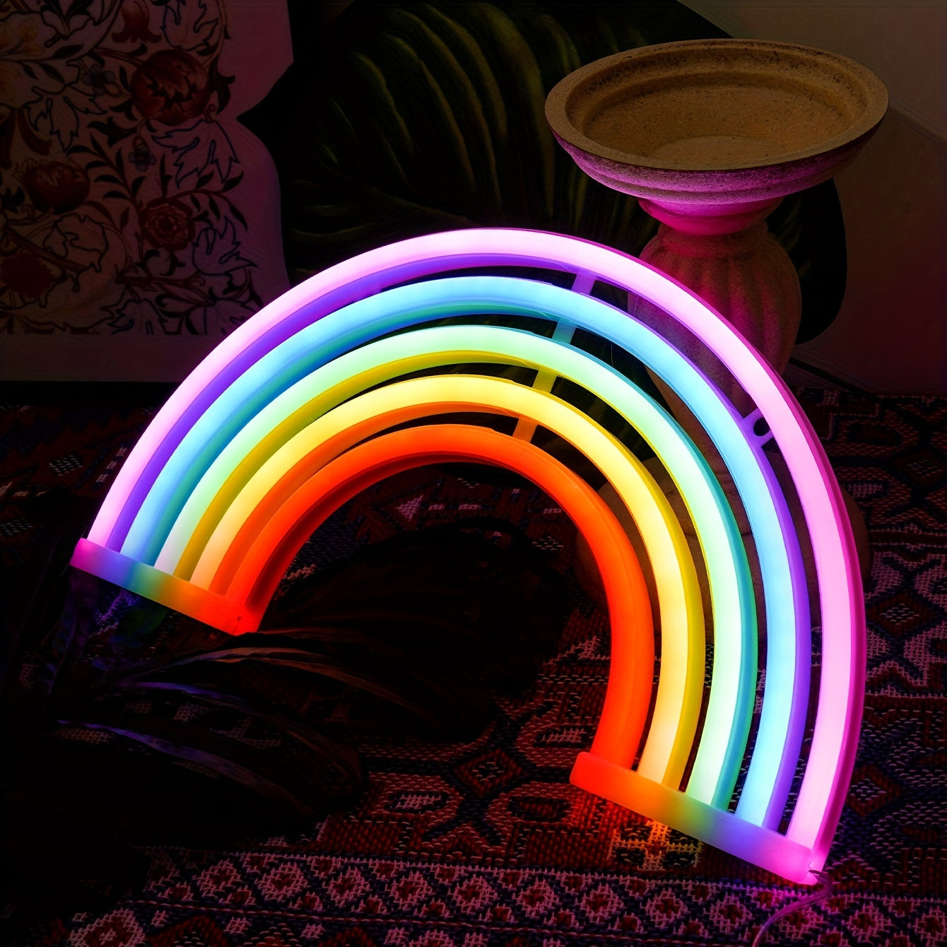 RainbowLight – Kleurige Neon LED Lamp met USB/Batterij