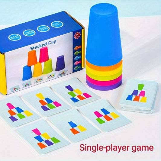 StackSmart - Creatief Stapel- en Puzzelspel voor Kinderen