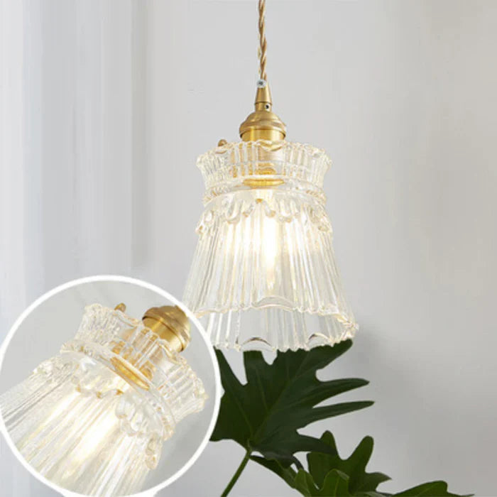 OpulentGlow Pendant – Elegante Glas Hanglamp