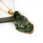 Elegante Natuurlijke Moldaviet Halsketting - Lyra