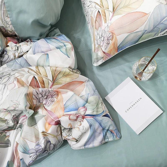 Blossom Set – Luxe Egyptisch Katoen Dekbedovertrek