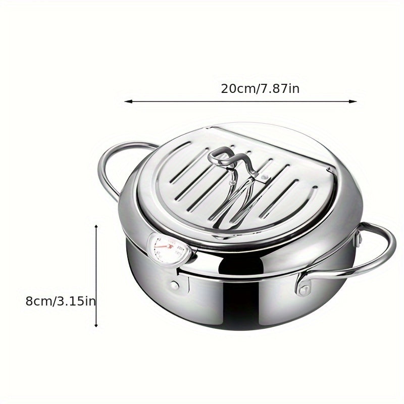 ThermaFryer - Premium Frituurpan met Temperatuurcontrole