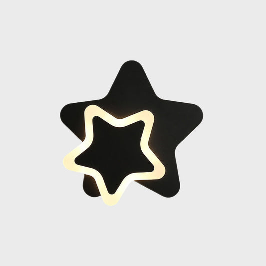 StellarGlow – Scandinavische LED Wandlamp voor Kinderen
