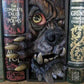 Mystieke Charm - Unieke Monster Boekensteun in Zwart en Grijs
