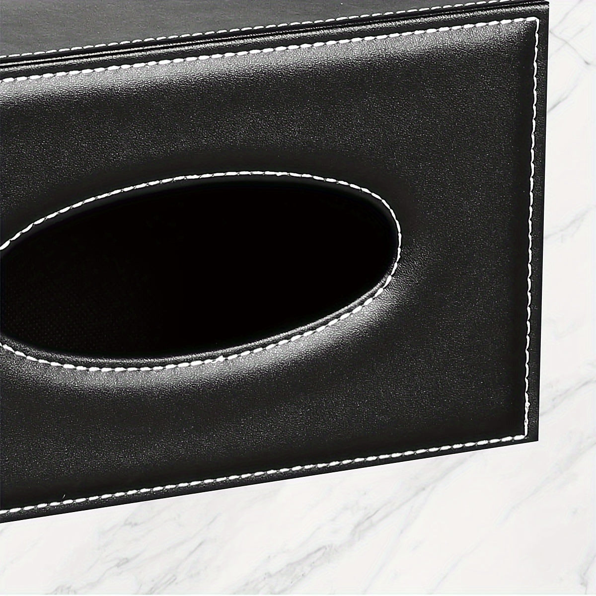 Chic Organizer - Luxe Kunstlederen Opbergdoos met 4 Vakken