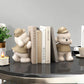 CharmingBear – Speelse Boekensteunen van Hars voor Decoratie