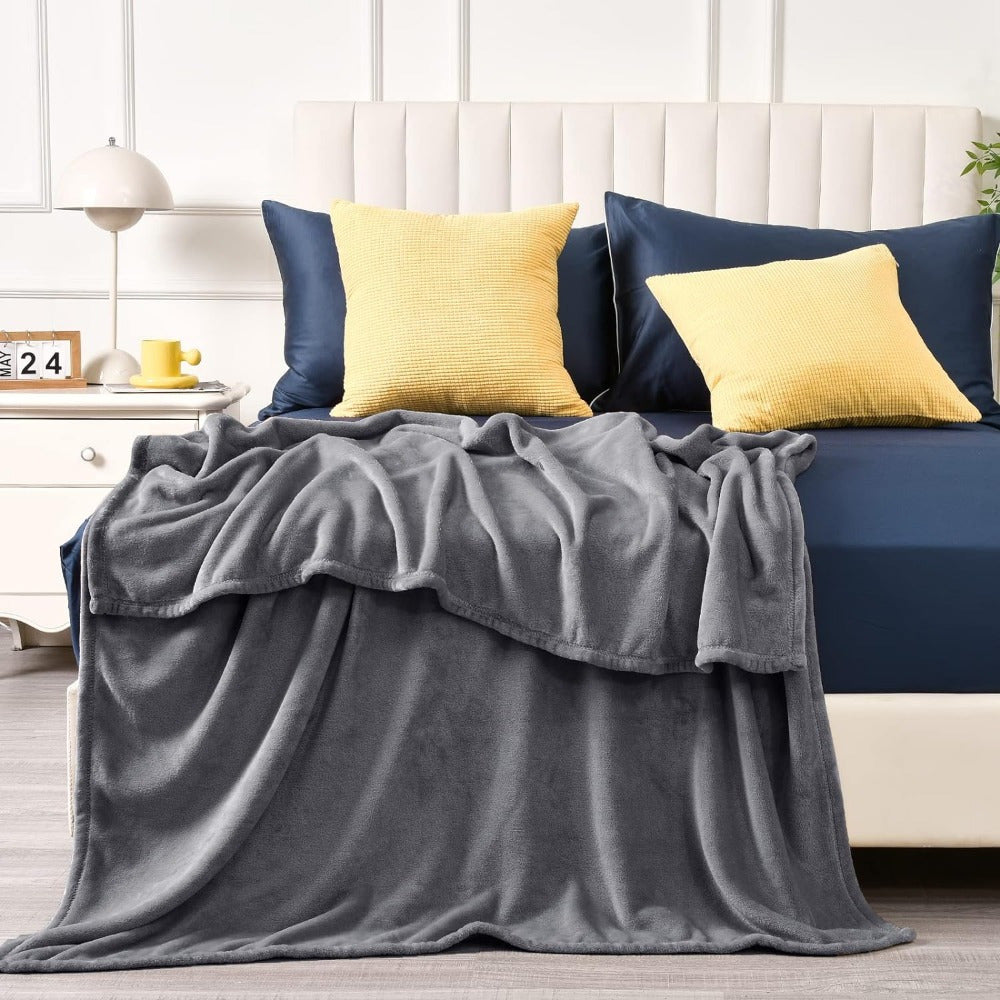 UltraSoft Fleece Deken – Luxe Omkeerbaar voor Elk Seizoen