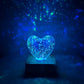 HeartGlow - 3D Hart LED Nachtlamp - USB Verlichting