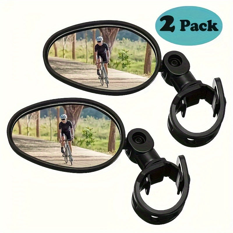 WideView Mirrors – Veiligheidsfiets spiegels Set van 2