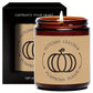 AutumnGlow – Geurkaars met Herfstbladeren & Pompoenen