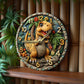 DinoTime Clock – Speelse Dinosaurus Muurdecoratie