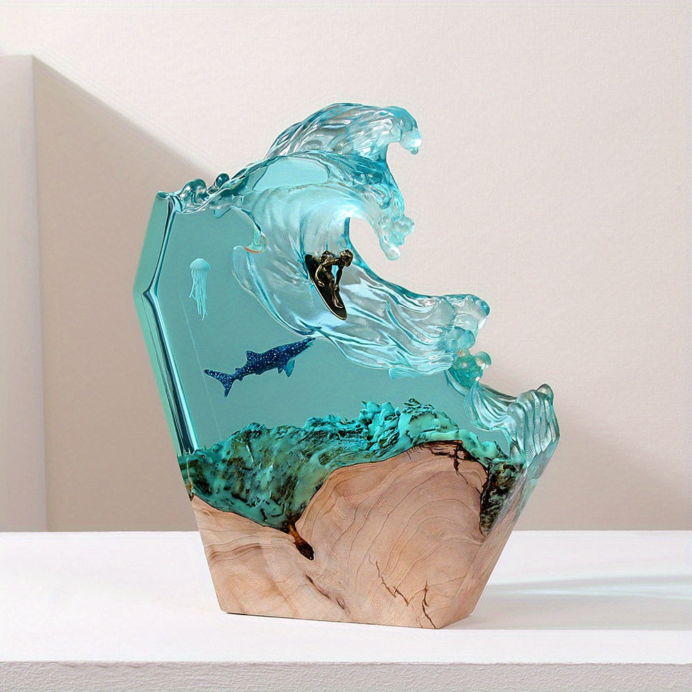 OceanGlow Lamp - Unieke Harslamp met Walvismotief