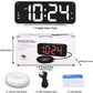 LoudClock - Premium Vibrerende Wekker met LED Scherm