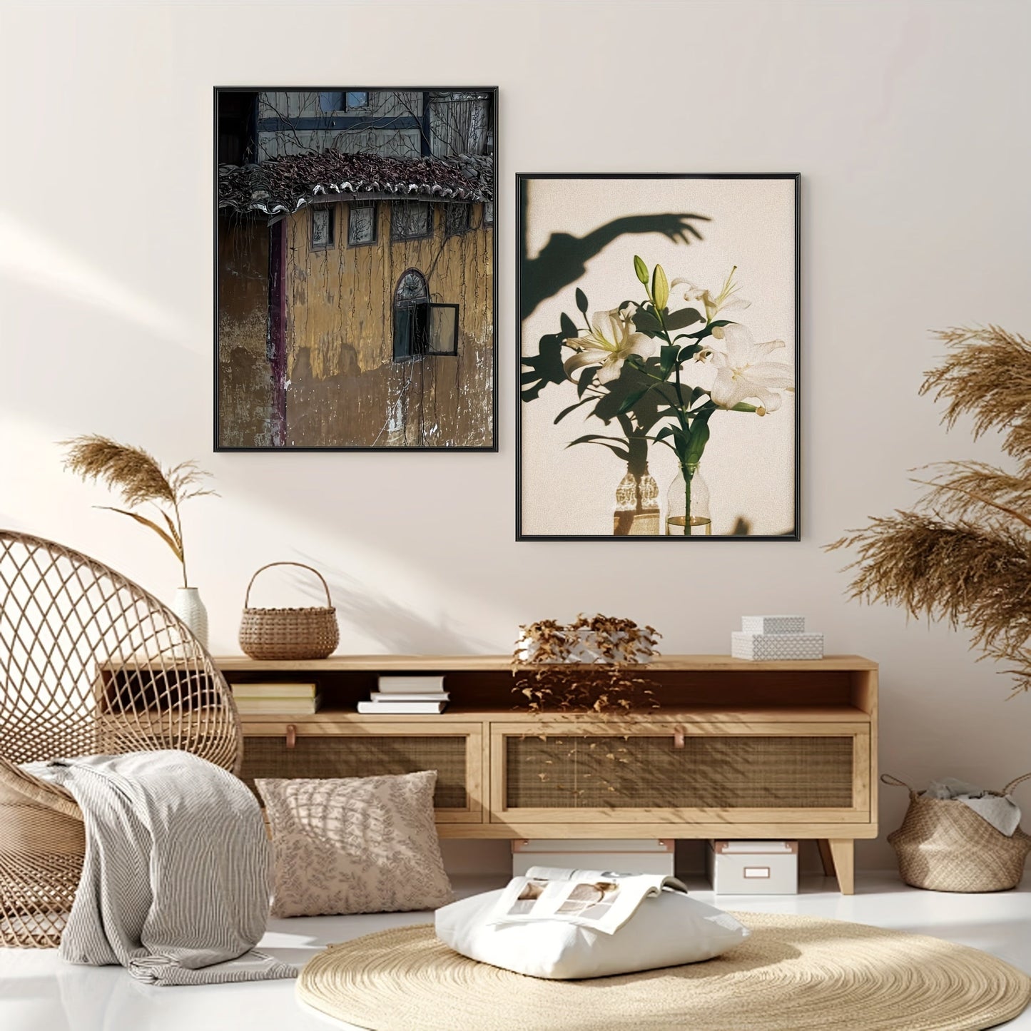 FrameSet – Stijlvolle 3-in-1 Fotolijst voor Wand en Tafel