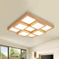 RusticGlow Pendant - Meerdere Lichten in Natuurlijk Hout