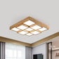 RusticGlow Pendant - Meerdere Lichten in Natuurlijk Hout