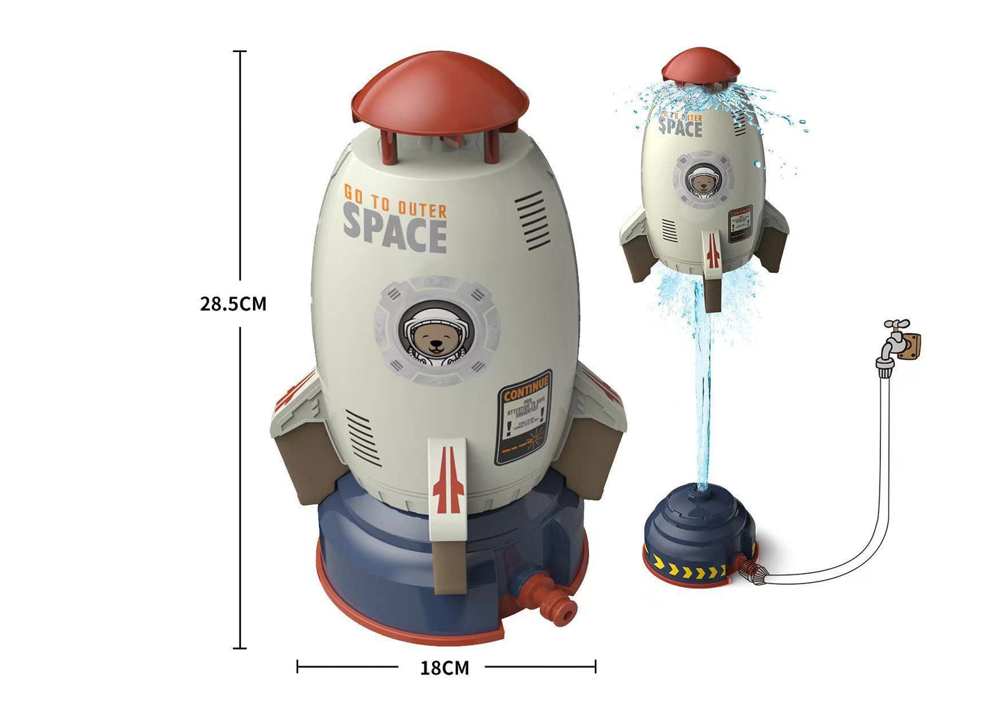 WaterBlast Rocket – Buitenspeelgoed voor Avontuurlijke Kinderen