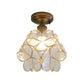 FloralGlow Retro Plafondlamp -  Retro Tiffany Plafondlamp voor een Betoverend Interieur