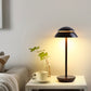 Aurelia Noire - Oplaadbare Draadloze Tafellamp met Ingebouwde LED-verlichting en Batterij