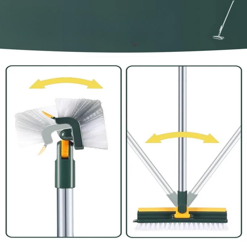 DualClean - Innovatieve Reinigingsborstel met Draaikop