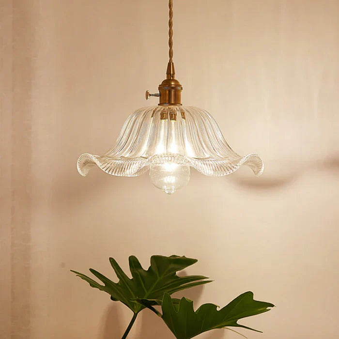 OpulentGlow Pendant – Elegante Glas Hanglamp