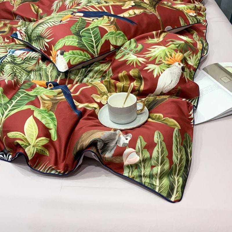 Jungle Fever – Luxe Egyptisch Katoenen Dekbedovertrek