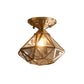 StarGlow – Elegante Messing Plafondlamp voor Slaapkamer