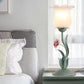 FloraGlow - Elegante Tafellamp met Bloemdesign
