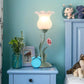 FloraGlow - Elegante Tafellamp met Bloemdesign