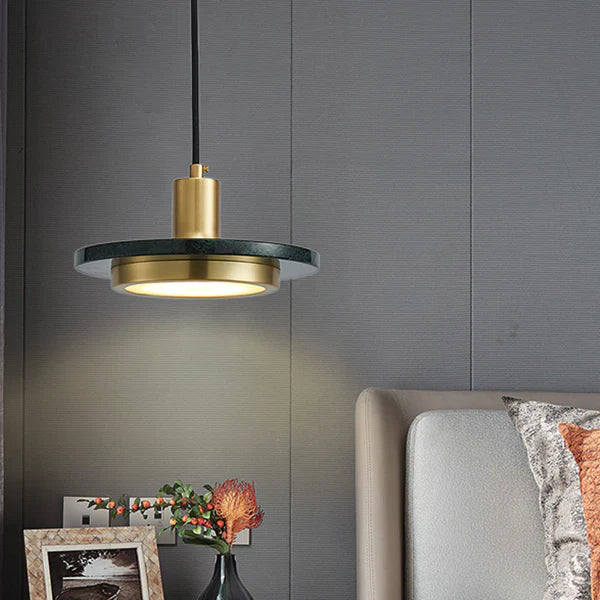 MarbleElegance Plafondlamp - Luxe Modern Marmeren Hanglamp