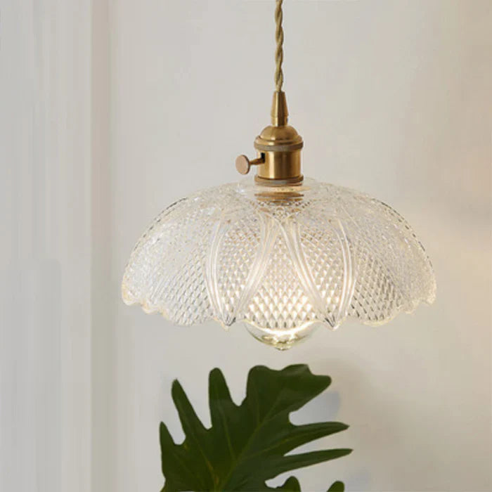 OpulentGlow Pendant – Elegante Glas Hanglamp